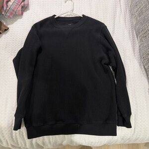 Aerie waffle crewneck